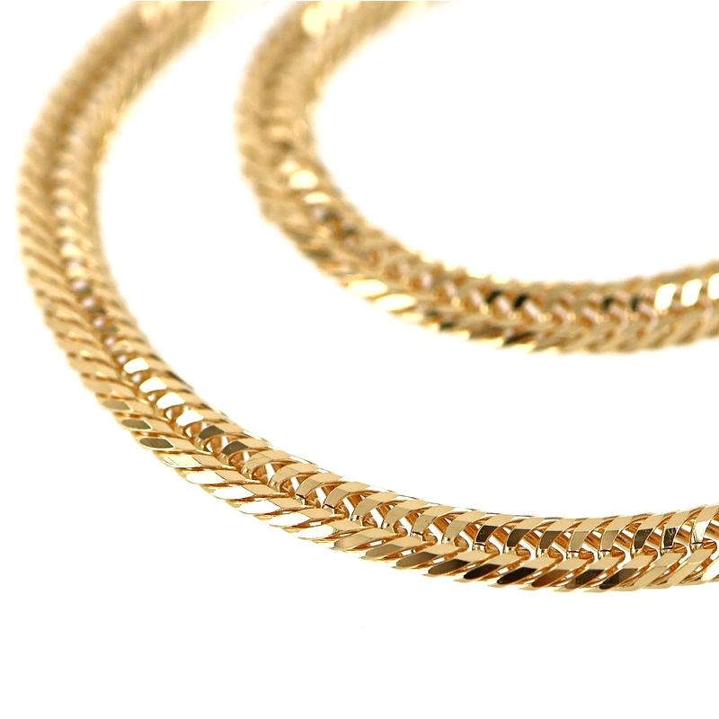 喜平 ネックレス 18金 40cm 10.2g 12面トリプル喜平 K18YG