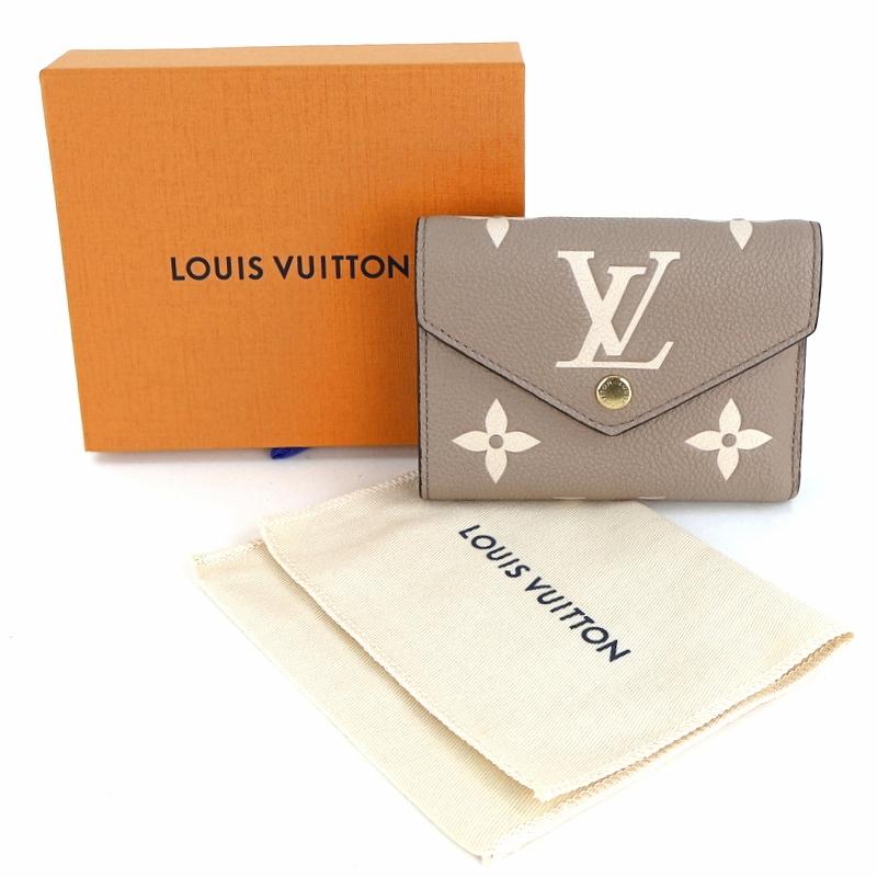 LOUIS VUITTON 二つ折り財布 M81861 グレー 楽天市場】【新品】ルイヴィトン LOUIS VUITTON 財布 三つ折り