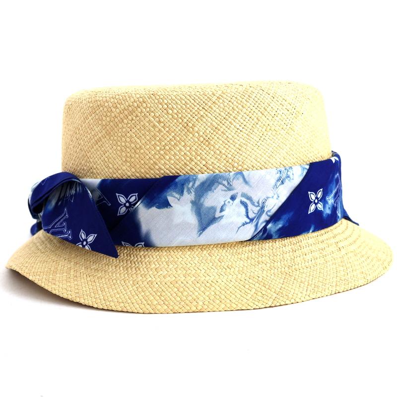 限定値下げ　LOUIS VUITTON 麦わら帽子 LOUIS VUITTON - LOUIS VUITTON ルイ・ヴィトン ハット ハット