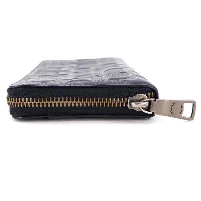 COACH（コーチ） 長財布 レディース メンズ シグネチャー ラウンド