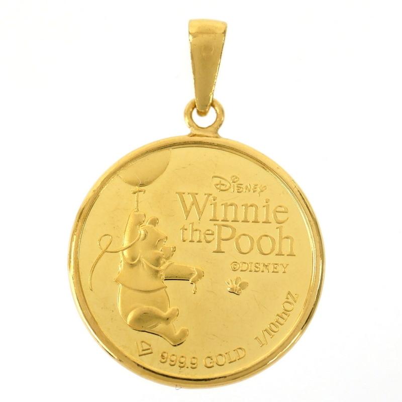 Disney（ディズニー） ペンダントトップ くまのプーさん 95周年記念