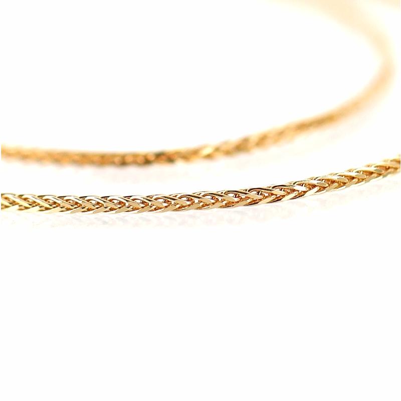 ゴールドチェーンネックレス 18k 18金 ターラント ターラントチェーン ネックレス K18YG イエローゴールド 45cm