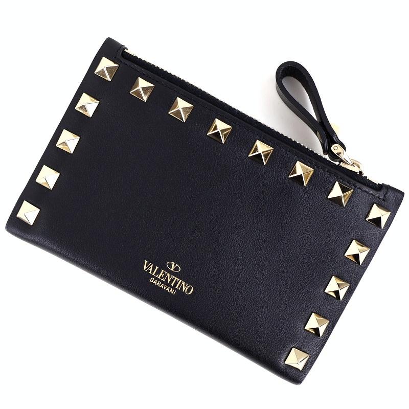 バレンティノ ウォレット　財布　カードケース　ケース すぐ届く！VALENTINO（ヴァレンティノ）小銭入れ付 カードケース