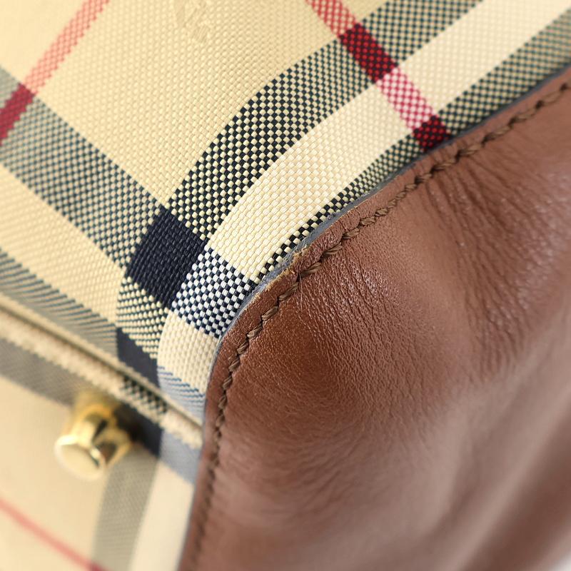 BURBERRY（バーバリー） バッグ 中古 トートバッグ ベージュ×ブラウン