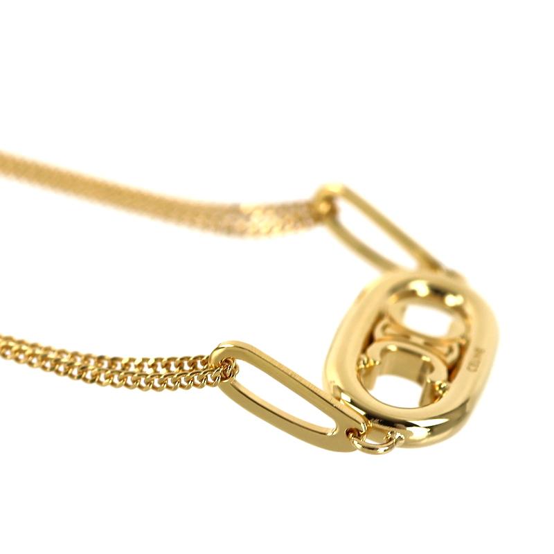 CELINE（セリーヌ） ネックレス レディース トリオンフ ゴールド GP