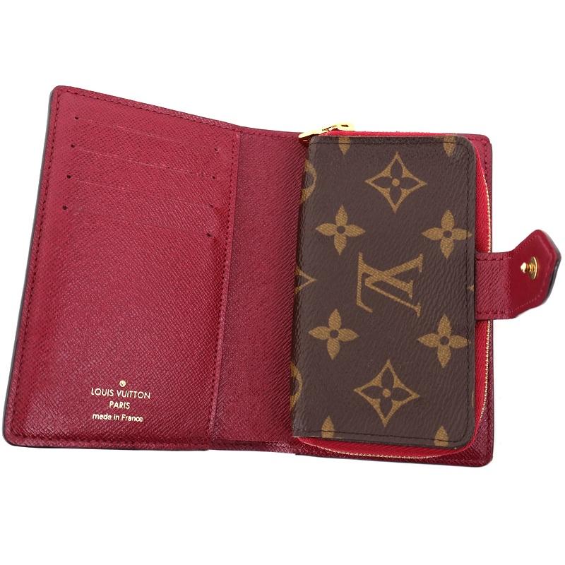 ルイヴィトン モノグラム ポルトフォイユ ジュリエット 茶 ブラウン 2395 ルイヴィトン/2つ折り財布/ポルトフォイユジュリエット/モノグラム