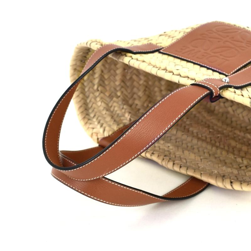 Basket（LOEWE） ロエベ バッグ 中古 ラフィア バスケットバッグ