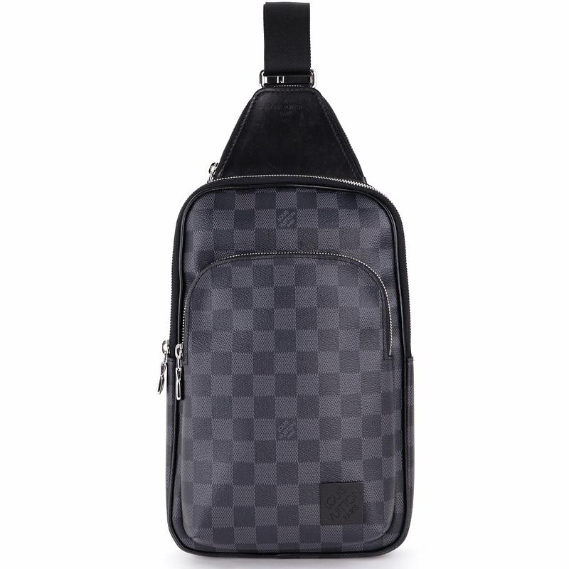 ルイヴィトン バッグ メンズ アヴェニュースリングバッグ ダミエグラ