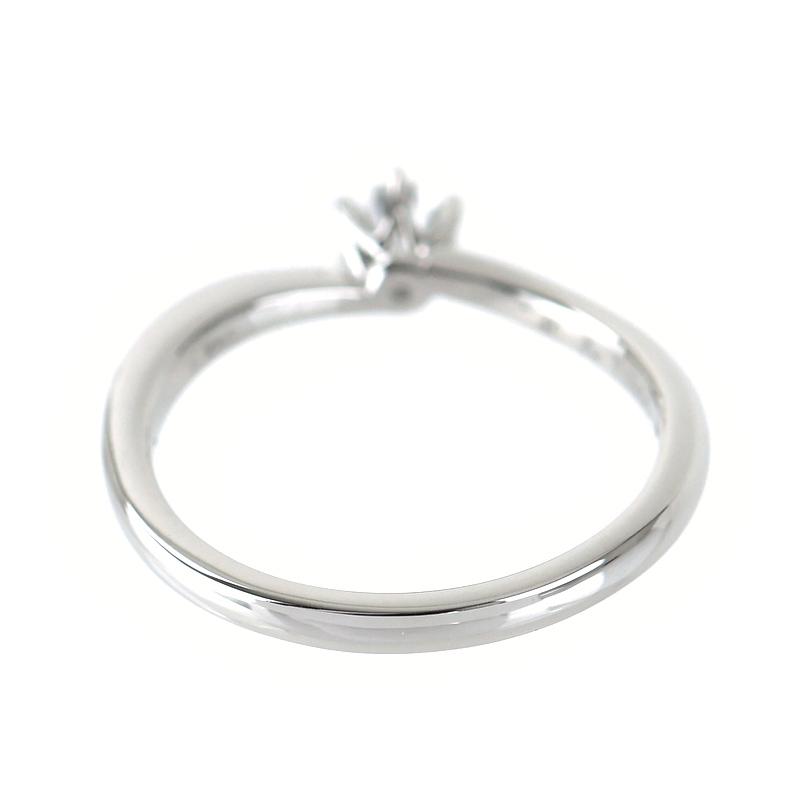 4℃（ヨンドシー） 指輪 Pt950 11号 ダイヤ 0.265ct F-VS2-3EX-VSB-H＆Q