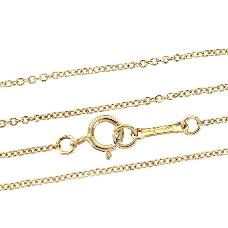 TIFFANY&Co.（ティファニー） ネックレス 18金 ルーチェ 40.5cm 3.2g