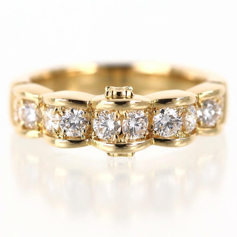 CELINE トリオンフリング　約12号 セリーヌトリオンフ マルチリング #52 レディース GP リング・指輪 12