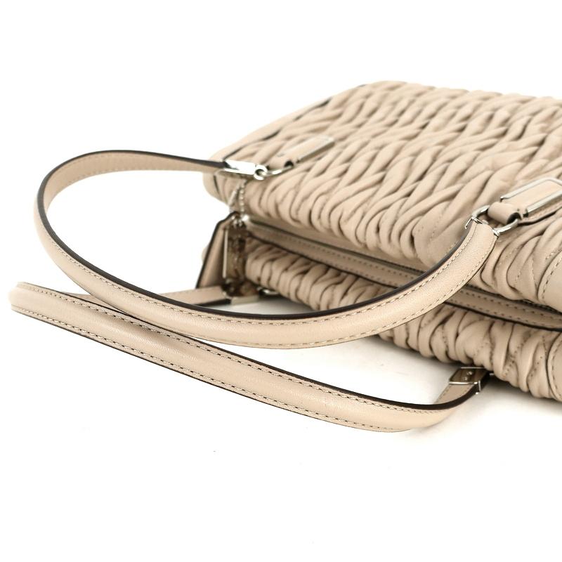 コーチ マディソンギャザード ワンショルダーバッグ ハンドバッグ ベージュ COACH（コーチ） ハンドバッグ マディソンギャザード 25259 ベージュ