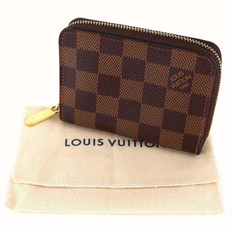 【美品・コンパクト財布】ルイヴィトン ダミエ ジッピーコインパース N63070 ルイヴィトン 財布 ダミエ ジッピー コインパース N63070 (Louis