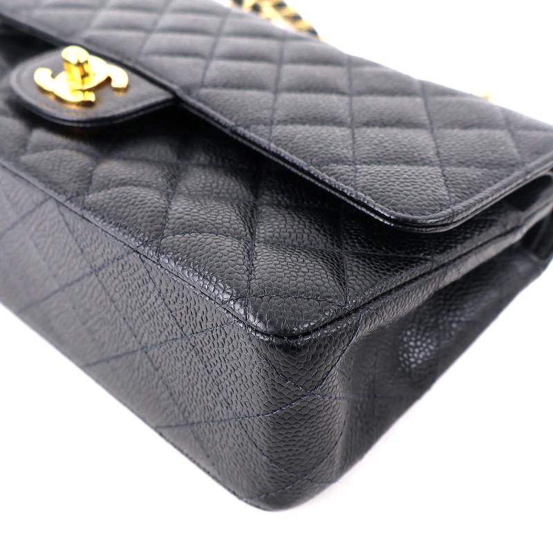 キャビアスキン シャネル バッグ チェーンショルダー 肩掛け