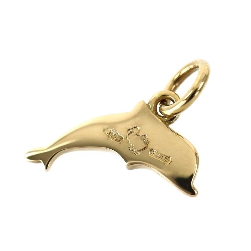 ポメラート　ゴールド イルカ型チャーム 中古・古着通販】Pomellato (ポメラート) アニマルモチーフ