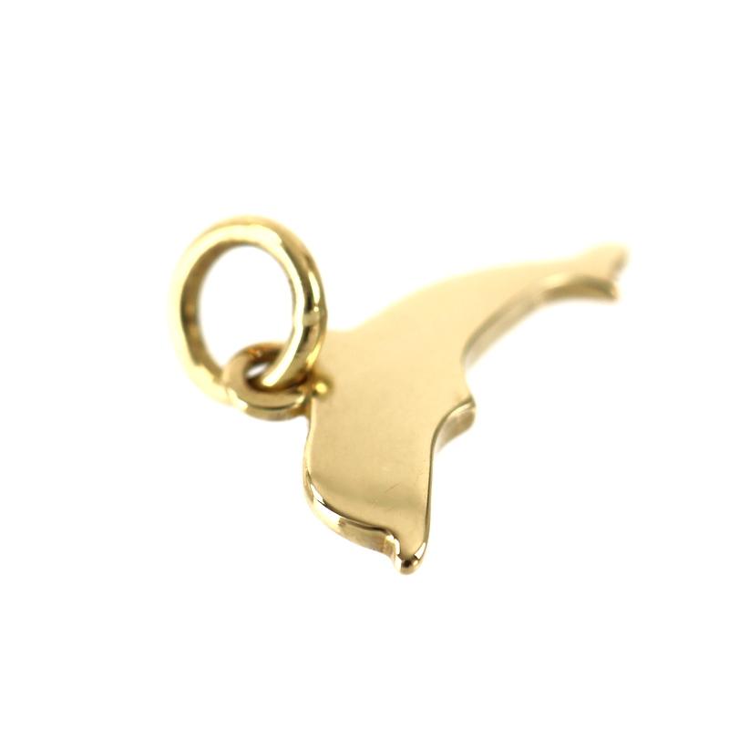 ポメラート ペンダントトップ 18金 K18YG イエローゴールド 1.0g