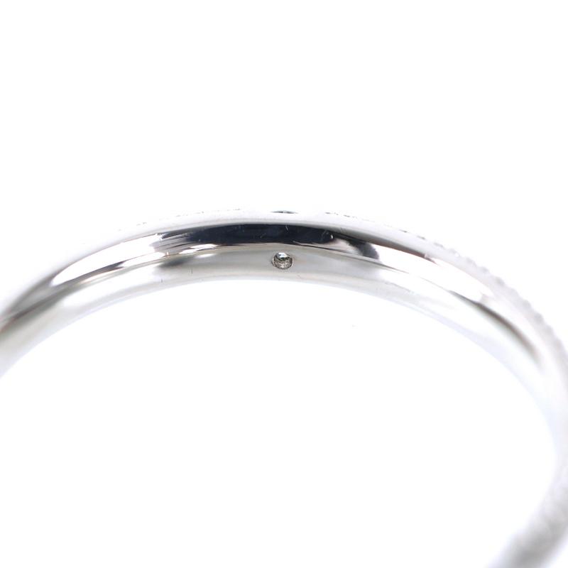 デザインリング プラチナ 18号 ダイヤモンド 0.05ct ファッション