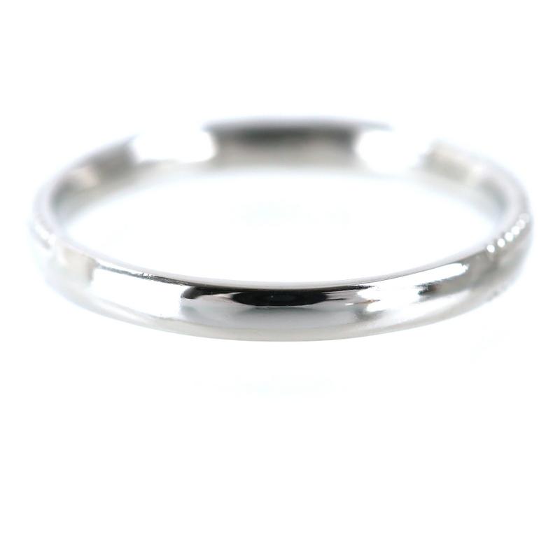 デザインリング プラチナ 18号 ダイヤモンド 0.05ct ファッション