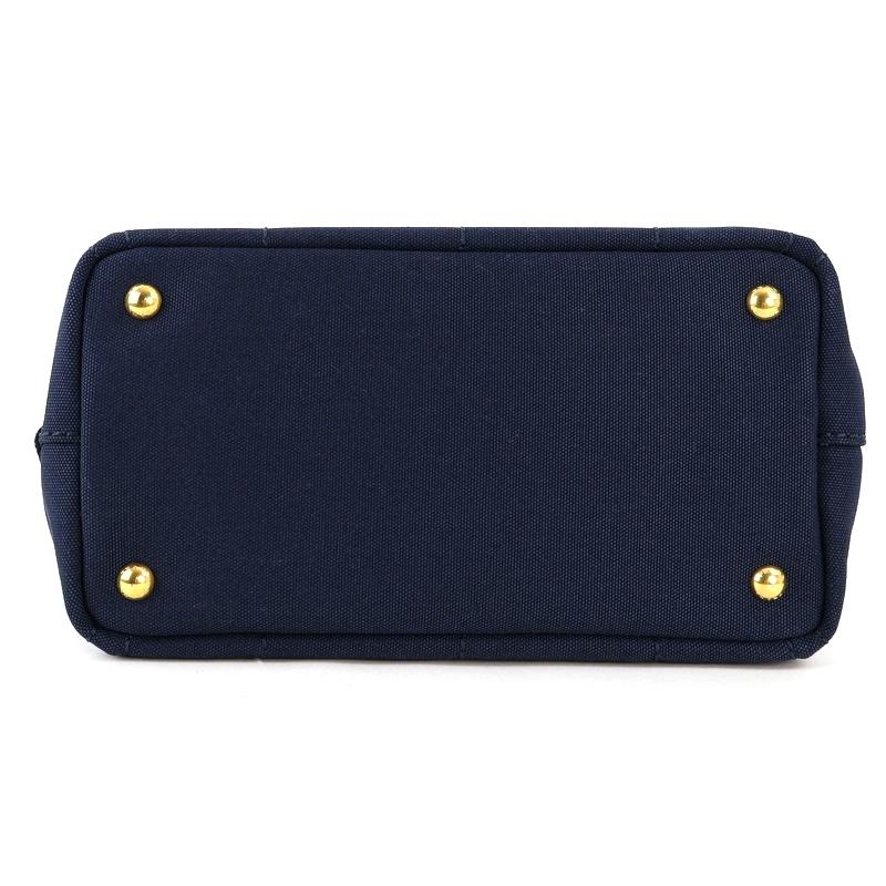 CANAPA プラダ バッグ カナパ トートバッグ ネイビー BALTICO TALCO