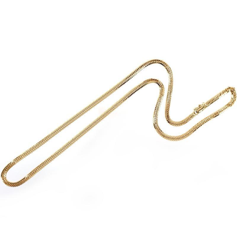 喜平 ネックレス 18金 30.1g 60cm 八面トリプル喜平 winカット K18YG 