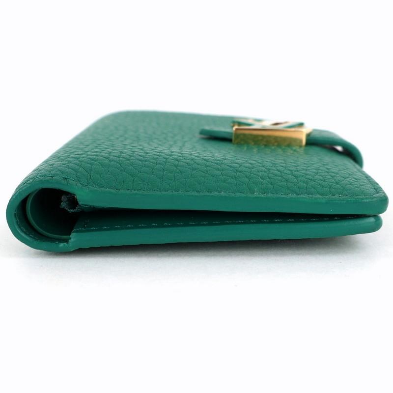 ルイヴィトン ロックミニ コンパクトウォレット 三つ折り財布 トリヨンレザー ルイヴィトン ポルトフォイユ ロックミニ 三つ折り財布 コンパクト