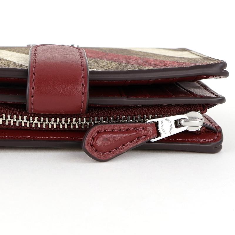 COACH（コーチ） 財布 レディース 二つ折り ミディアムコーナージップ