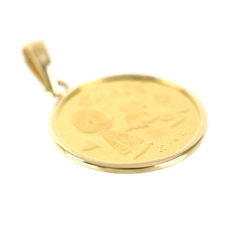 ペンダントトップ レディース メンズ スヌーピー金貨 1/25oz 24