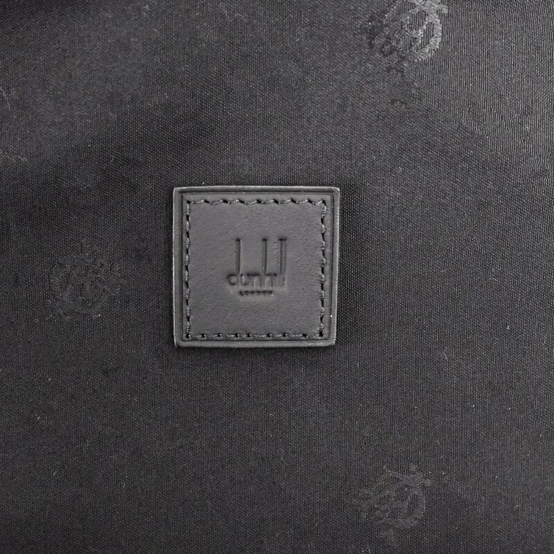 dunhill（ダンヒル） バックパック レザー ブラック 無地 ワンポイント