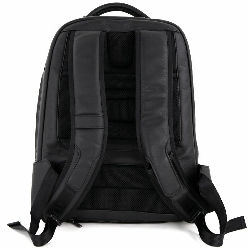 dunhill（ダンヒル） バックパック レザー ブラック 無地 ワンポイント