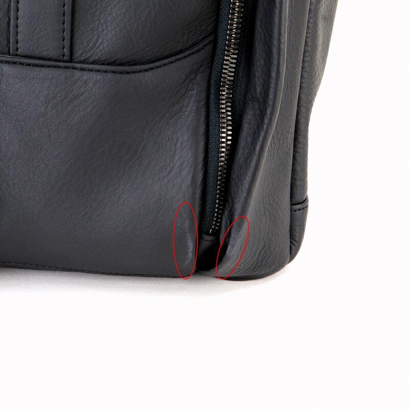 dunhill（ダンヒル） バックパック レザー ブラック 無地 ワンポイント