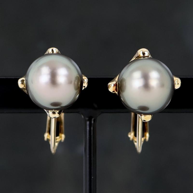 TASAKI（タサキ） 田崎 イヤリング レディース パール 9.4mm 真珠 18k