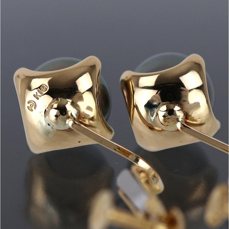 TASAKI（タサキ） 田崎 イヤリング レディース パール 9.4mm 真珠 18k