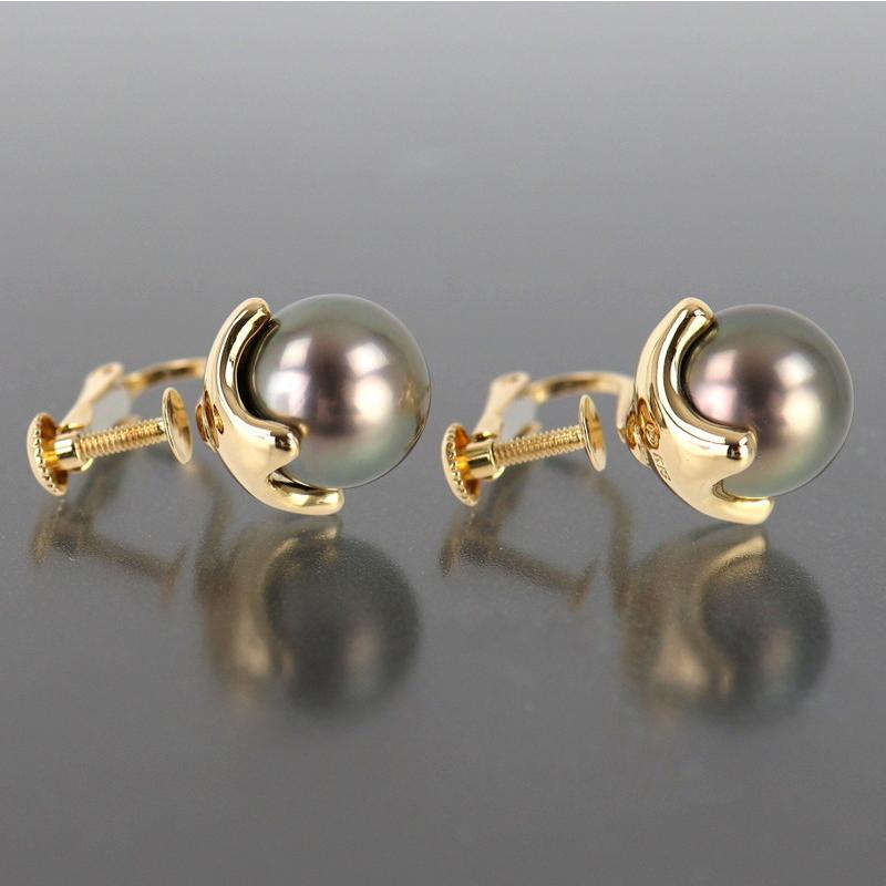 TASAKI（タサキ） 田崎 イヤリング レディース パール 9.4mm 真珠 18k