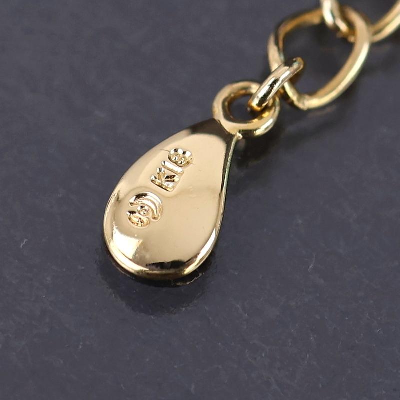 TASAKI（タサキ） パールステーションネックレス 9石 46cm K18YG 真珠