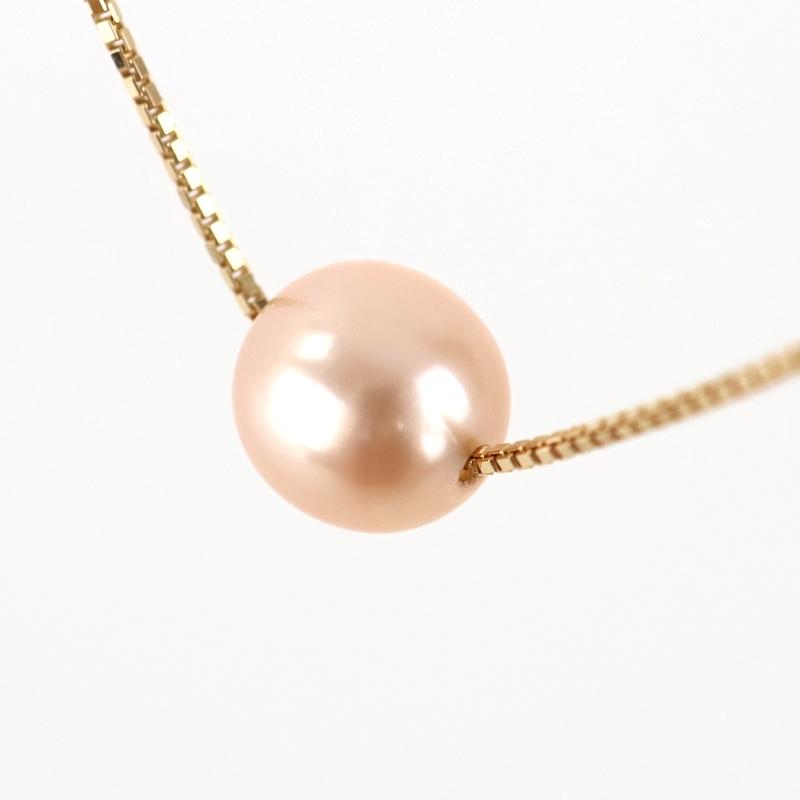 TASAKI（タサキ） 淡水パール ネックレス K18YG 40cm フローラパール