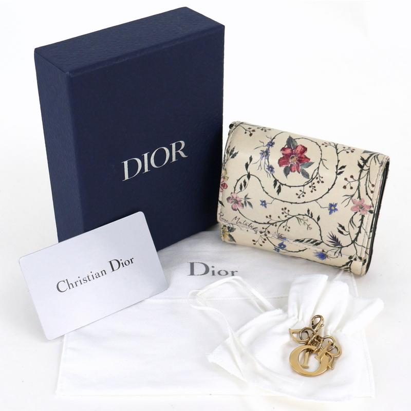 【eチョ】Dior コンパクト財布 Christian Dior ディオール 財布 レディース コンパクト