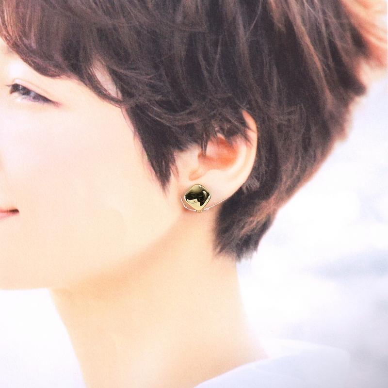 イヤーカフ イヤークリップ 18金 18k イエローゴールド プラチナ 両耳