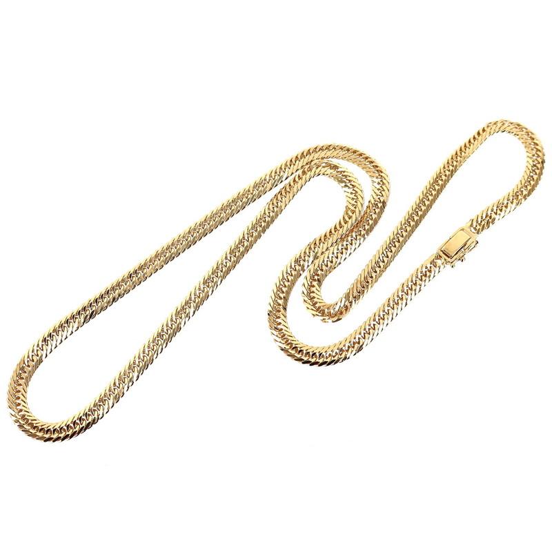 K18・8面トリプル喜平ネックレスWINカット 喜平 ネックレス 8面トリプル喜平 winカット 60cm 50.2g 50g 18k 18金
