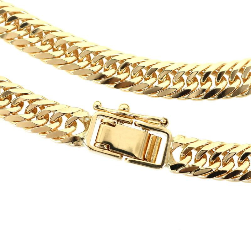 喜平 ネックレス 8面トリプル喜平 winカット 60cm 50.2g 50g 18k 18金