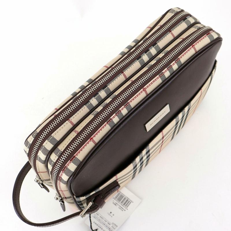 BURBERRY（バーバリー） バッグ 中古 セカンドバッグ ダブルファスナー