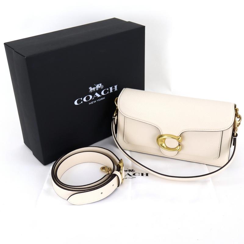 【新品タグ有】ショルダーバッグ 26 CH857 レザー ホワイト/白 コーチ タビー コーチ レディース ショルダーバッグ26 CH857 B4/HA ポリッシュ