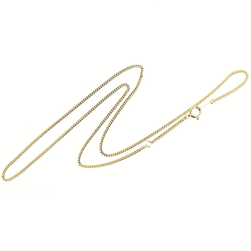 デザインチェーン ネックレス 18金 K18YG 45cm 3.5g ネックレス