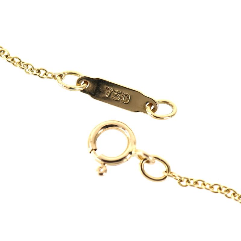 ティファニー ネックレス ブルーボックスボウ リボンモチーフ 18k 18金 
