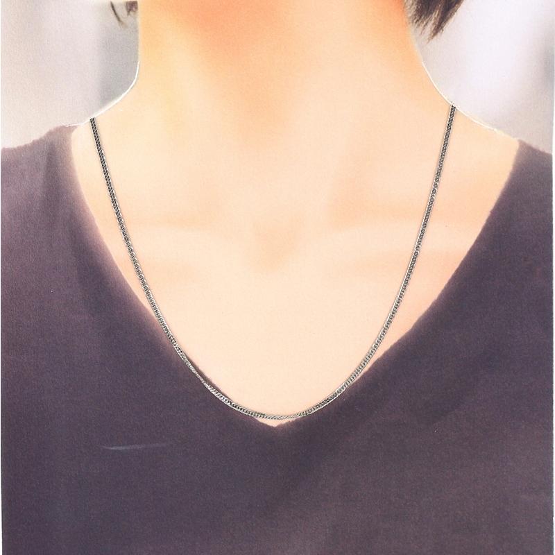 喜平 ネックレス プラチナ 六面W喜平 50cm 10.1g 10g ネックレス 