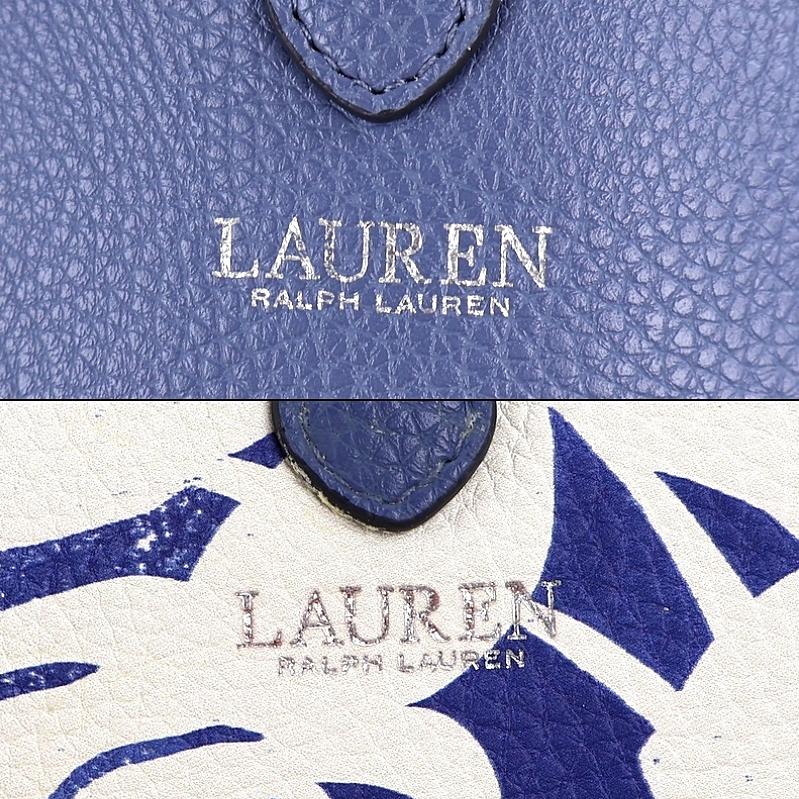 LAUREN RALPH ローレンラルフローレン ラージリバーシブルトート