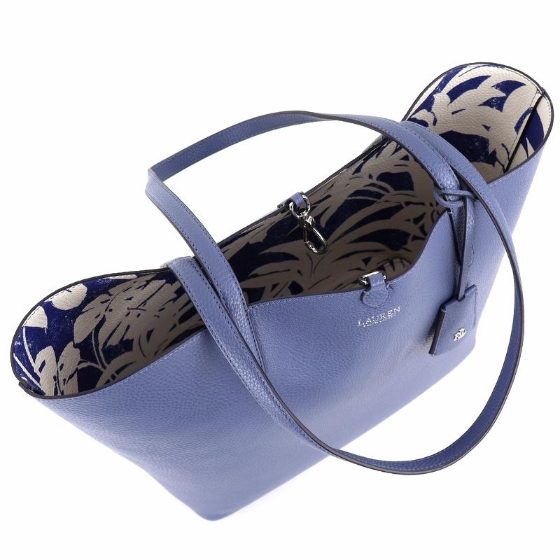 LAUREN RALPH ローレンラルフローレン ラージリバーシブルトート