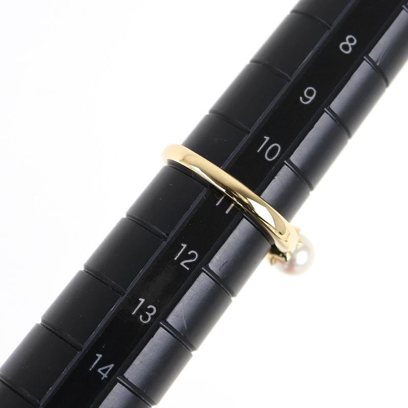 MIKIMOTO（ミキモト） 指輪 11号 パール 5.4mm K18YG イエローゴールド