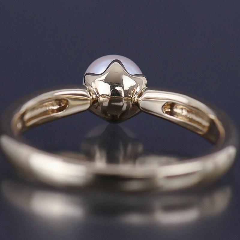 MIKIMOTO（ミキモト） 指輪 11号 パール 5.4mm K18YG イエローゴールド