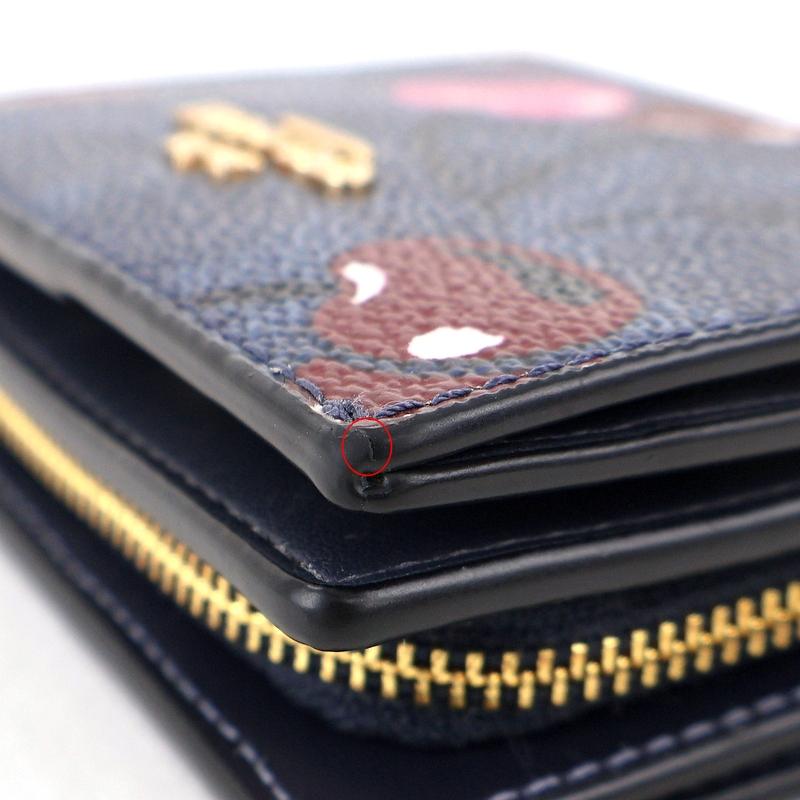 コーチ　財布 COACH（コーチ） さくらんぼ柄が可愛い COACH CZ347 スナップ