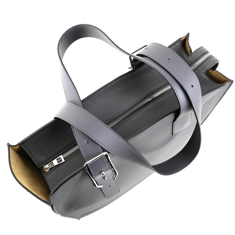 LOEWE ロエベ バッグ メンズ 新作 バックルジップトート アンスラ
